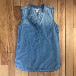 J.Crew Chambray Tank